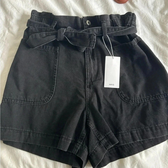 Mango Paperbag Shorts with Belt NWT - Picture 10 of 10